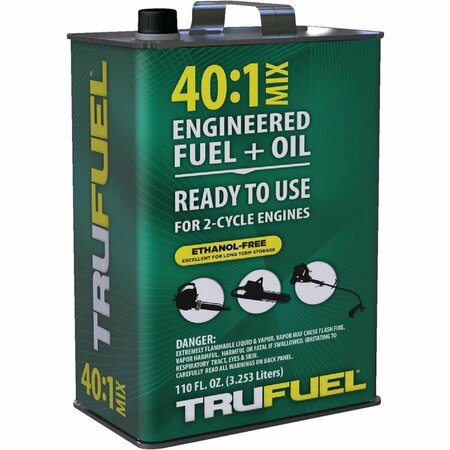 TRUFUEL 110 Oz. 40:1 Ethanol-Free Small Engine Fuel & Oil Pre-Mix 6525506